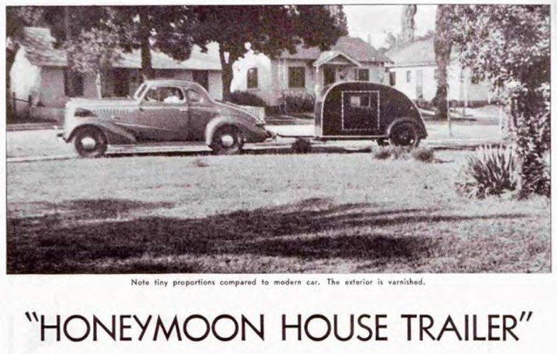 Honeymoon House Teardrop Trailer