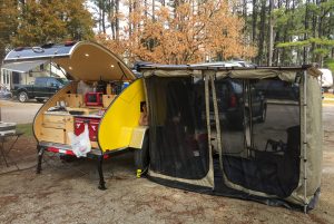 Tiny Yaba - Galley and Awning